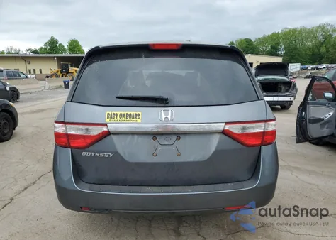 2012 Honda Odyssey Ex from USA, damaged, VIN 5FNRL5H48CB095366